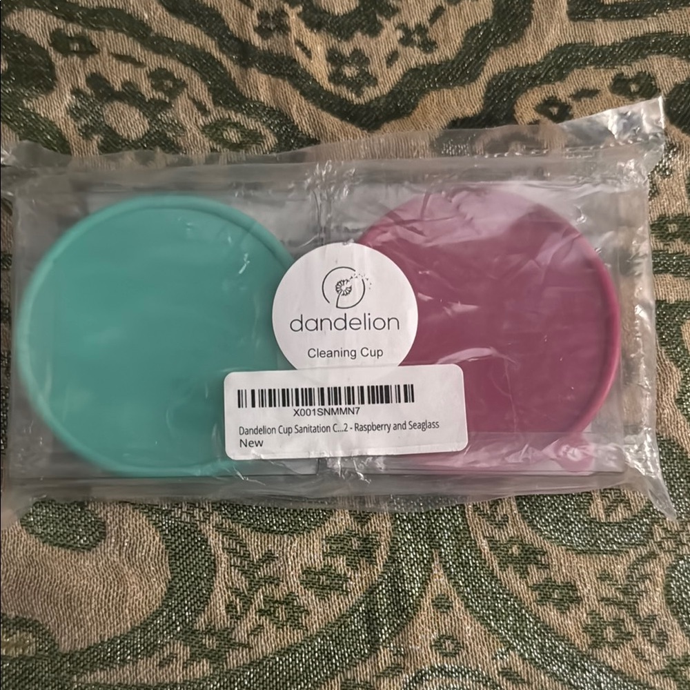 Cleaning Cup - Teal and Purple